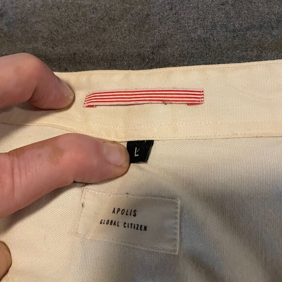 Apolis Global Citizen long sleeved shirt SIZE L - Picture 3 of 4